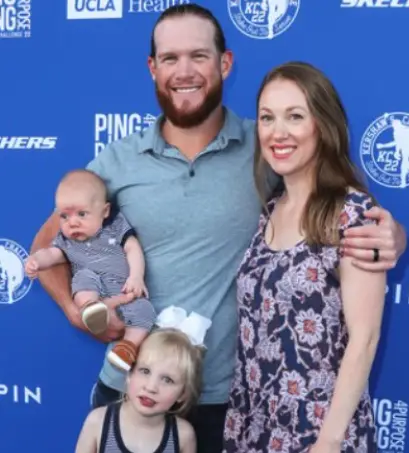 Ashley Holt Kimbrel with her husband Craig and their kids