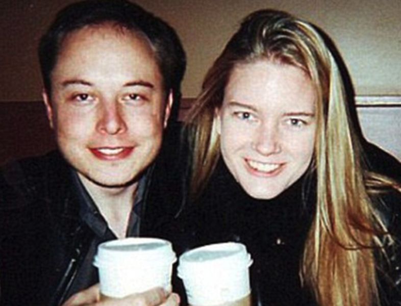 Elon Musk and Justine Wilson