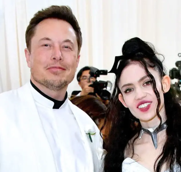 Elon Musk and ex-girlfriend Grimes