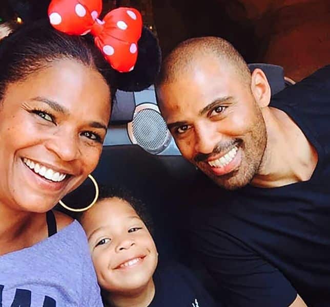 Ime Udoka's ex-partner Nia Long and son Kez