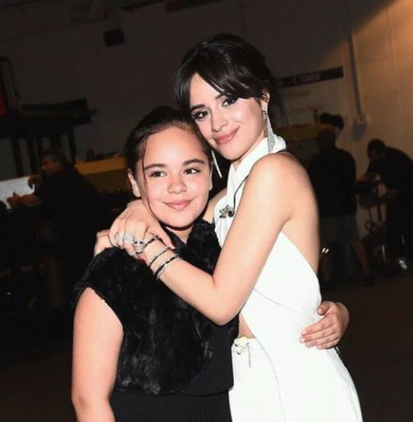 Camila Cabello with sister