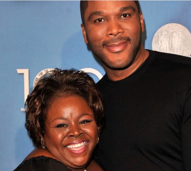 Cassie Davis and Tyler Perry