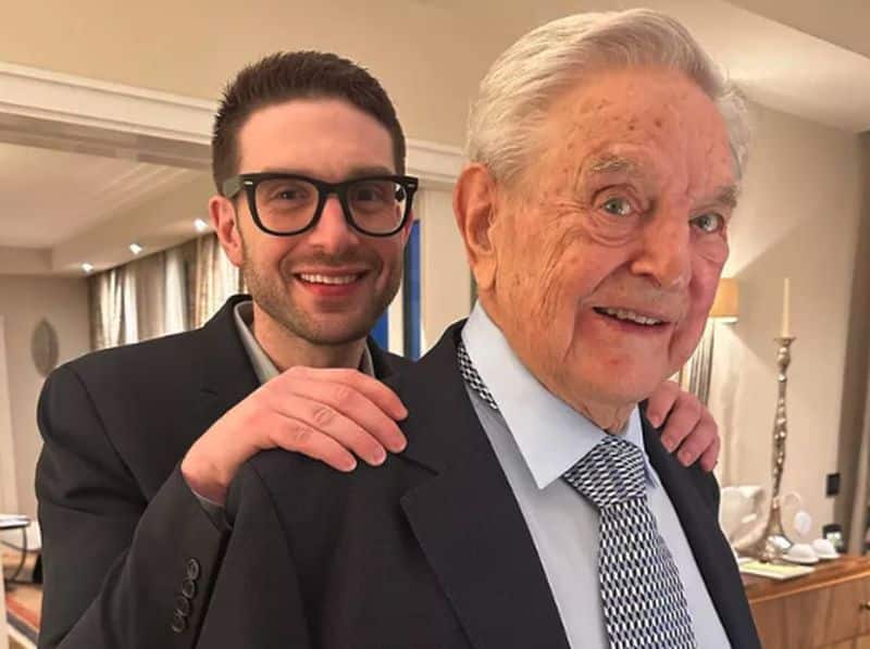 George Soros and son Jonathan