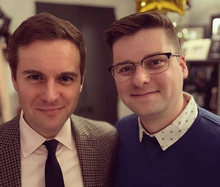 Guy Benson and his husband Adam Wise