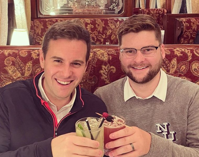 Guy Benson with his wife Adam Wise