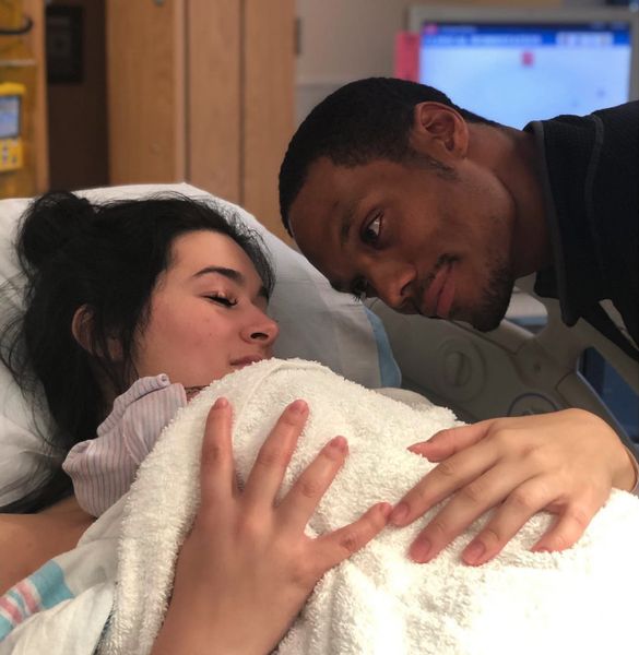 Miles Mitchell Murphy and Carly welcome their daughter