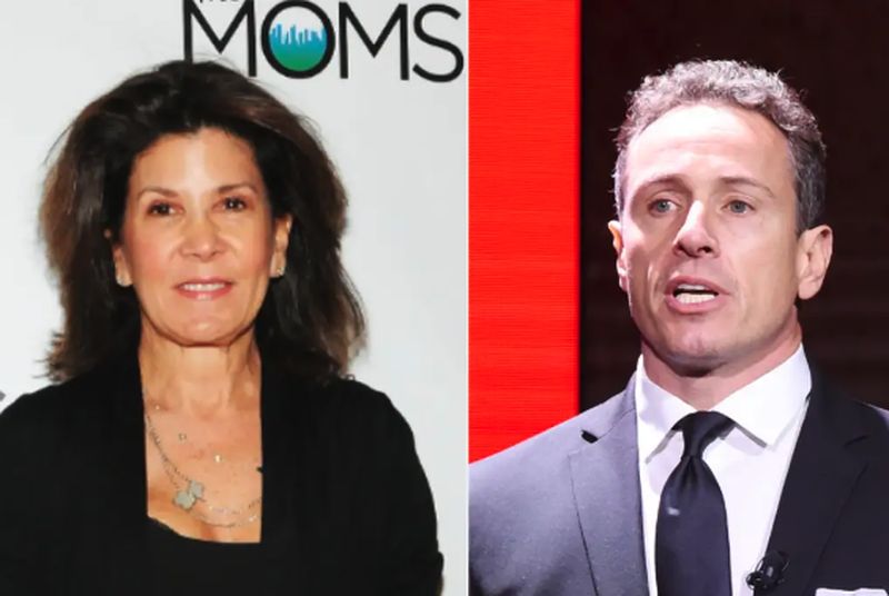 Shelley Ross and Chris Cuomo