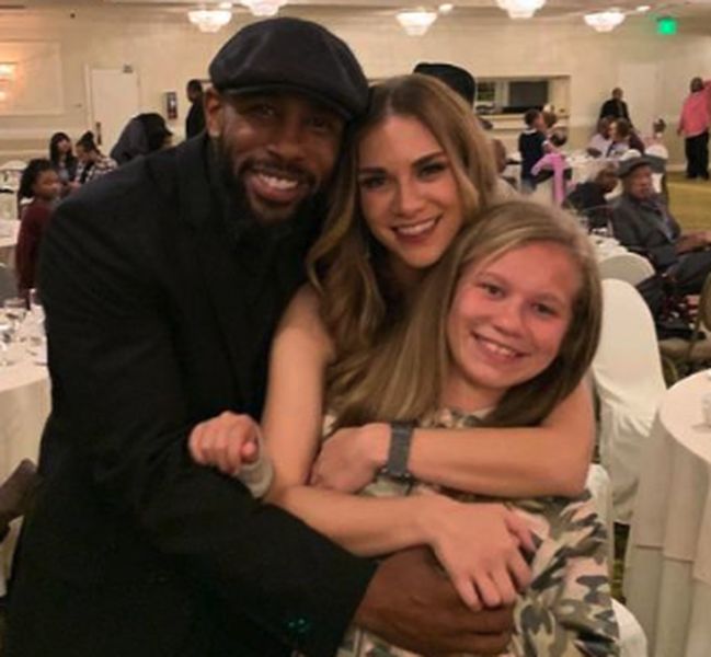 Weslie Fowler and her mother Allison Holker and step-father tWitch