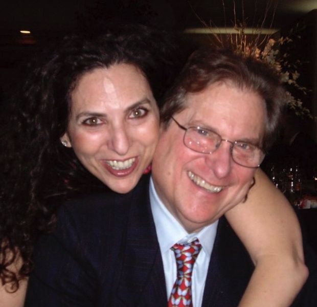 Sharon Lyn Chalkin with husband Richard Feldstein