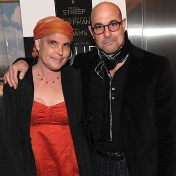 Stanley Tucci and late Kate Tucci while she was battling cancer