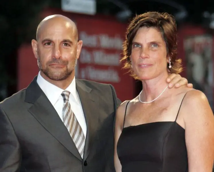 Stanley Tucci and late Kate Tucci