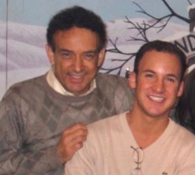 Ben Savage with his father Lewis Savage