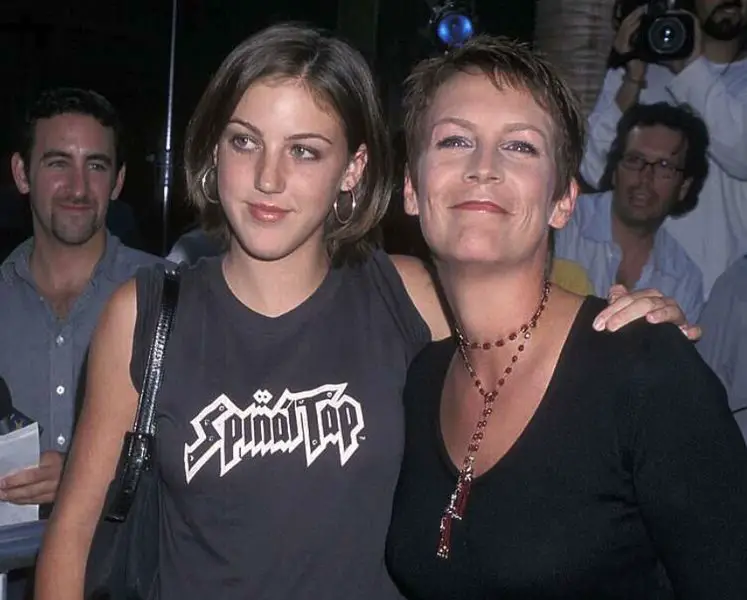 Jamie Lee Curtis and her daughter Annie Guest