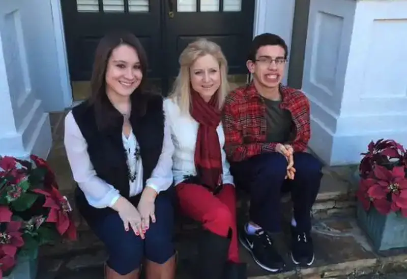 Tamra Cantore with her children