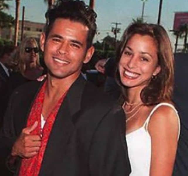 Young Raymond Cruz with Simi Cruz