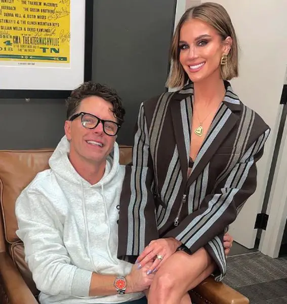 Bobby Bones with his wife Caitlin Estell