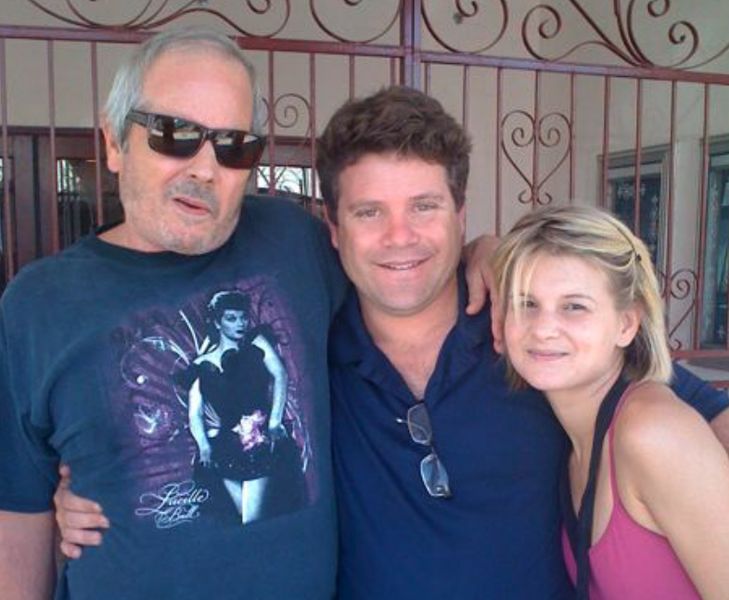 Haley Arnaz with her father Desi Arnaz and brother Sean Penn