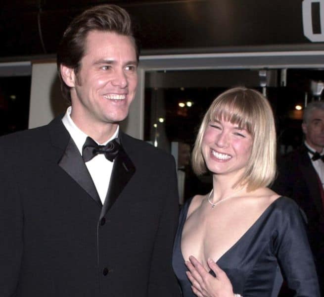 Jim Carrey with Renée Zellweger