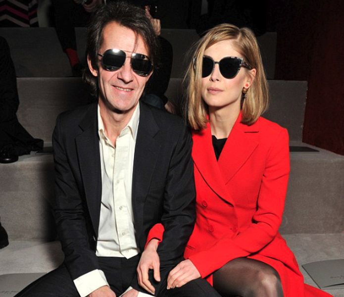 Rosamund Pike with husband Robie Uniacke