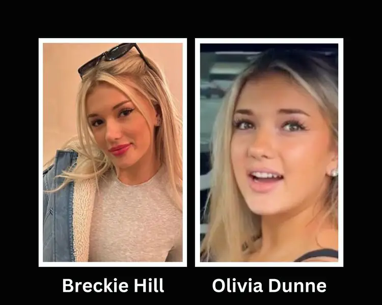 Breckie Hill and Olivia Dunne