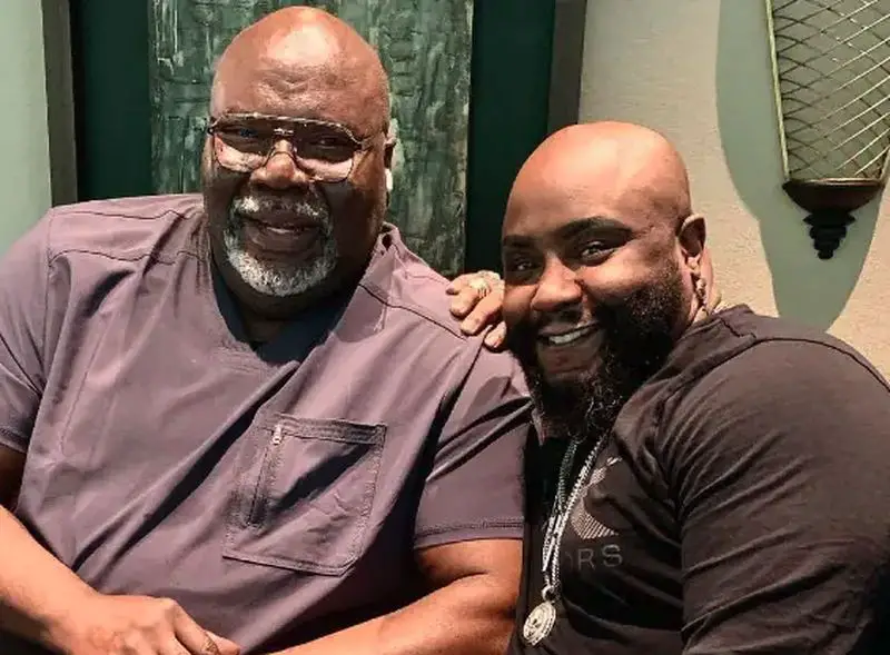 Jermaine Jakes with T.D. Jakes