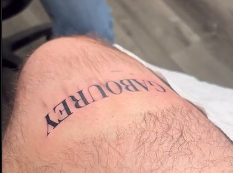 Brandon Frankel tattoo