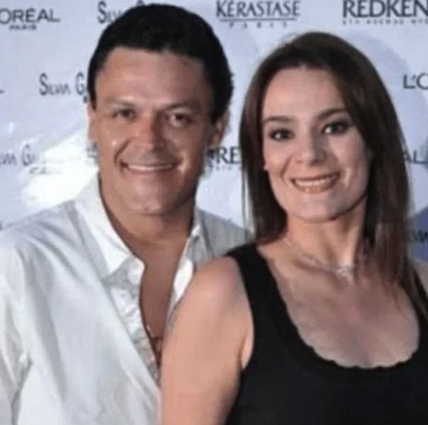 Rebeca and her husband Pedro Fernández