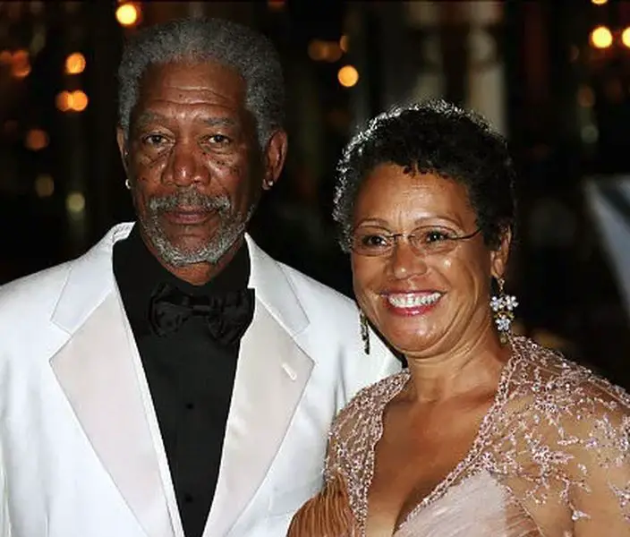 Morgan Freeman with his first wife Myrna Colley-Lee