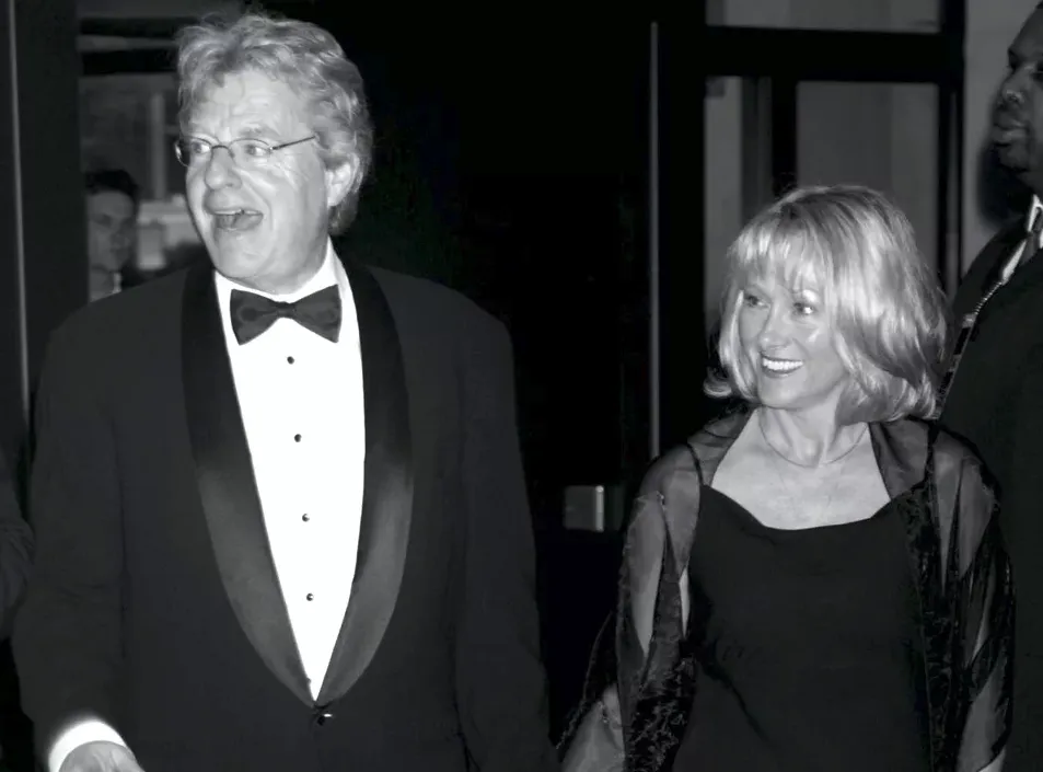 Mickie Velton with husband Jerry Springer
